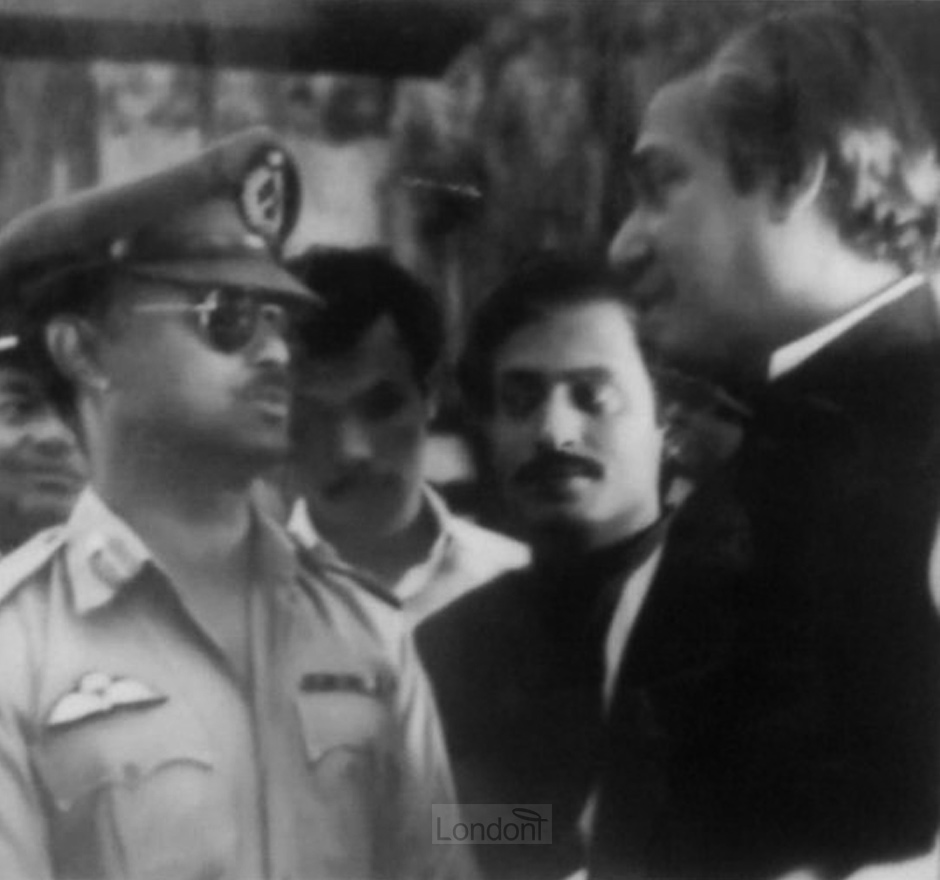 Ziaur Rahman and Sheikh Mujibur Rahman