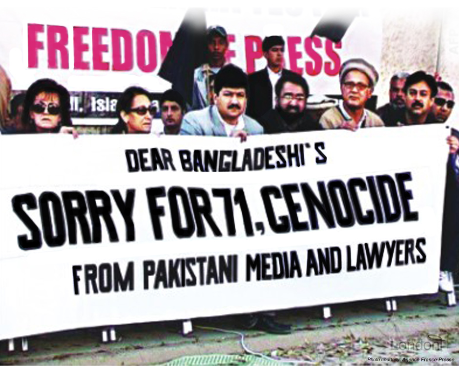 Pakistani supporters apologise for 1971 Bangladesh genocide