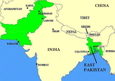 East and West Pakistan 1947